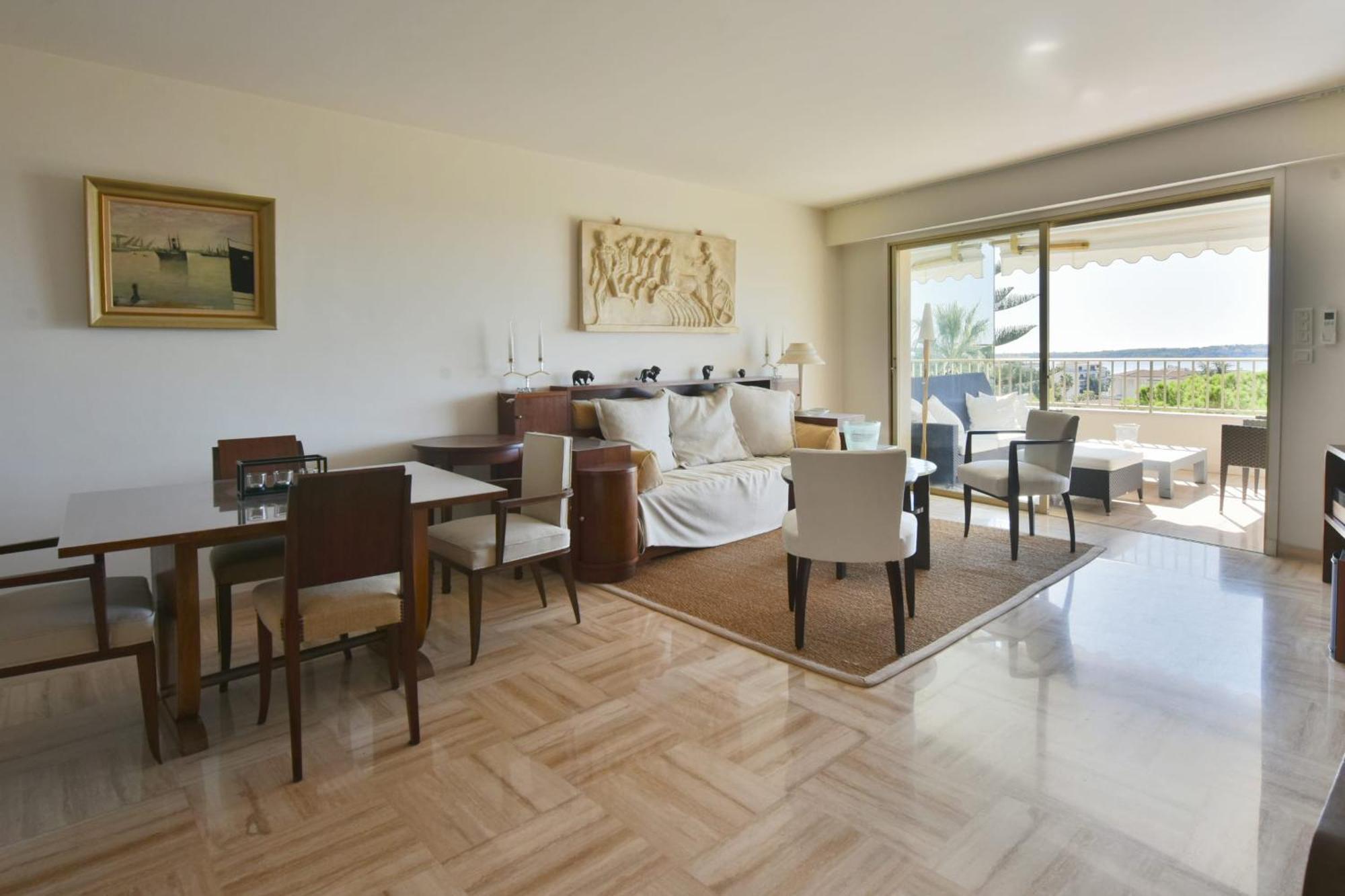 Close To Downtown Cannes Swimming Pool And Sea View Exterior photo